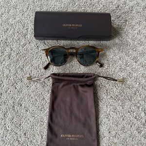 Oliver Peoples OP-13 OV5504SU 1753R8 Sycamore/Indigo Photochromic 47 Sunglasses